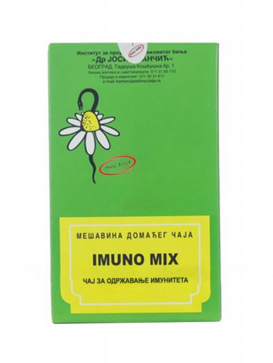 Čaj 100 za održavanje imuniteta imuno Mix Institut Dr Josif Pančić 100 g
