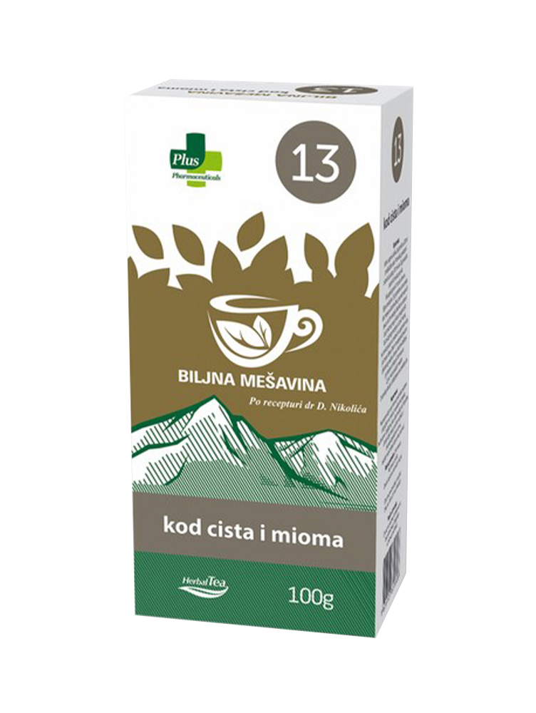 caj-13-kod-cista-i-mioma-plus-pharmaceuticals-100-g Čaj 13 kod cista i mioma Plus Pharmaceuticals 100 g