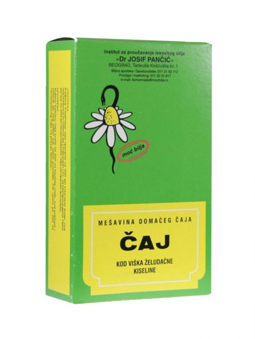 Čaj 9 kod viška želudačne kiseline Institut Dr Josif Pančić 100 g