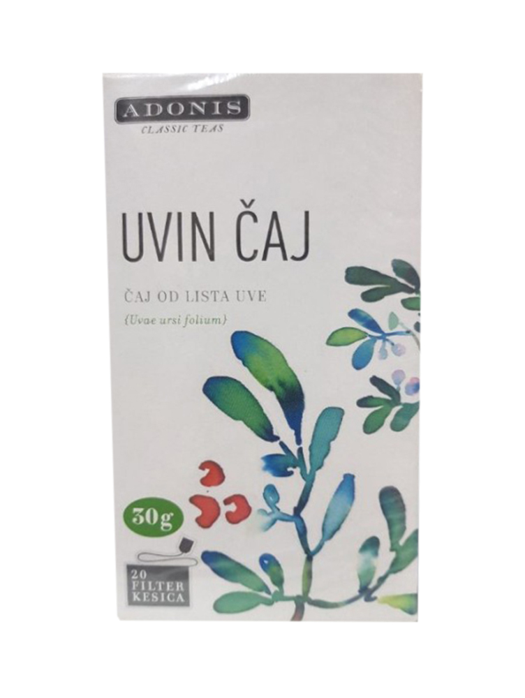 Čaj od lista uve Adonis 20 filter vrećica