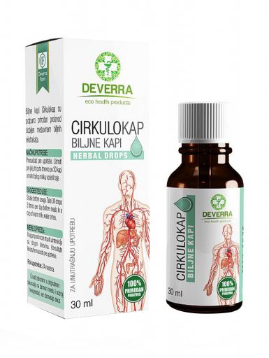 Cirkulokap biljne kapi Deverra Farm 30 ml