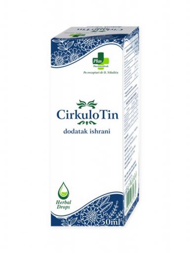 CirkuloTin biljne kapi Plus Pharmaceuticals 50 ml