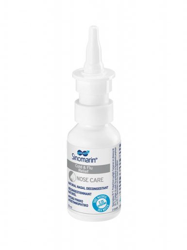 Cold & Flu Relief sprej za nos Sinomarin 30 ml sprej