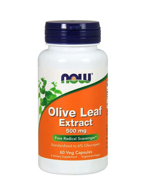 Olive Leaf Extract 500 mg Now Foods 60 veg kapsula