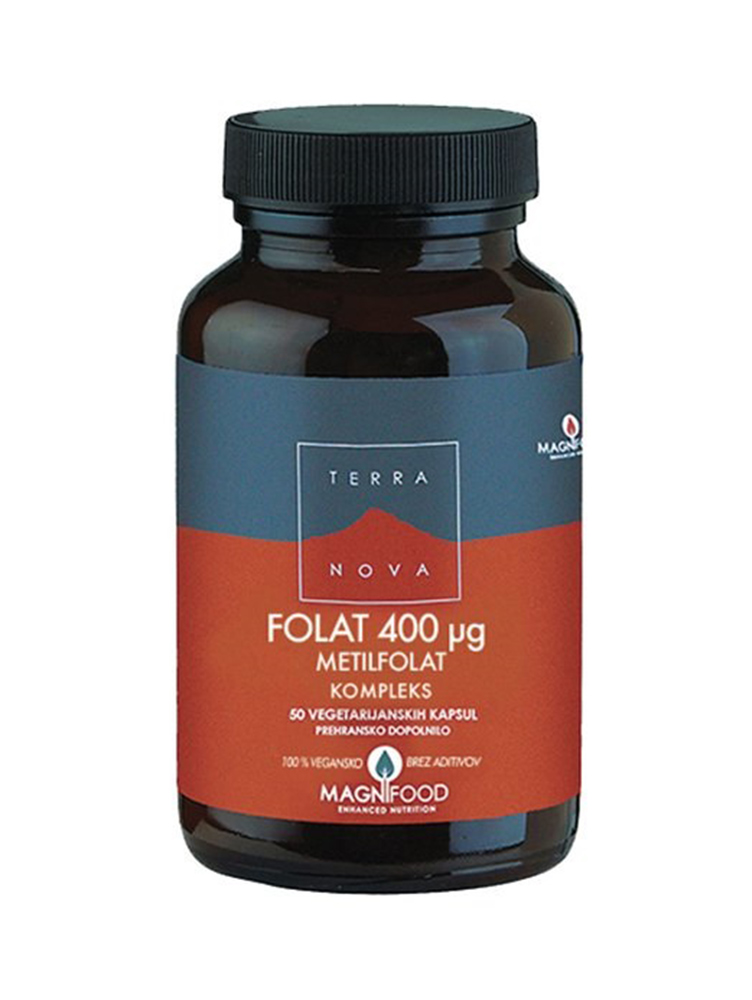 Folate 400 μg Kompleks | Terranova | 50 Kapsula