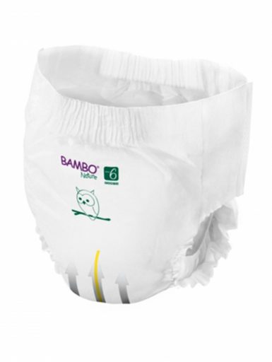 Gaćice za bebe 6 XXL 18+ kg Bambo Nature 18 komada