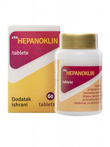 Hepanoklin tablete za jetru Dabur 60 tableta