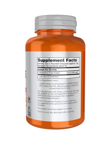 L-Glutamine Powder Now Foods 170 g sastojci