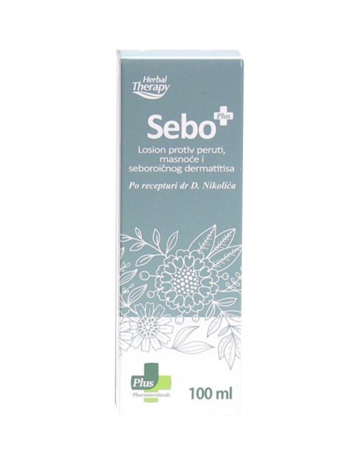 Sebo plus protiv peruti masnoće i seboroičnog dermatitisa Plus Pharmaceuticals 100 ml