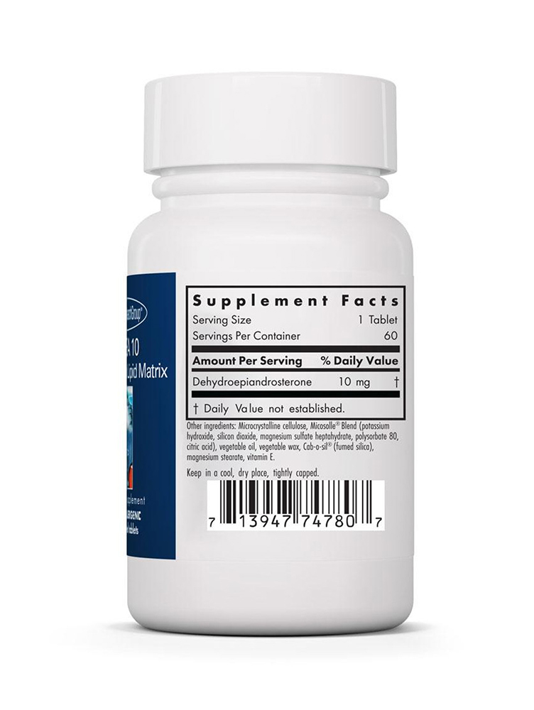 DHEA 10 mg Allergy Research Group 60 Tableta