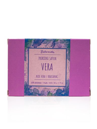 Vera prirodni sapun Balvander 130 g kutija